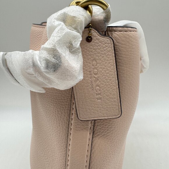 COACH Willow soft bucket shoulder crossbody + Dust bag - BLUSH/PINK - Picture 7 of 12